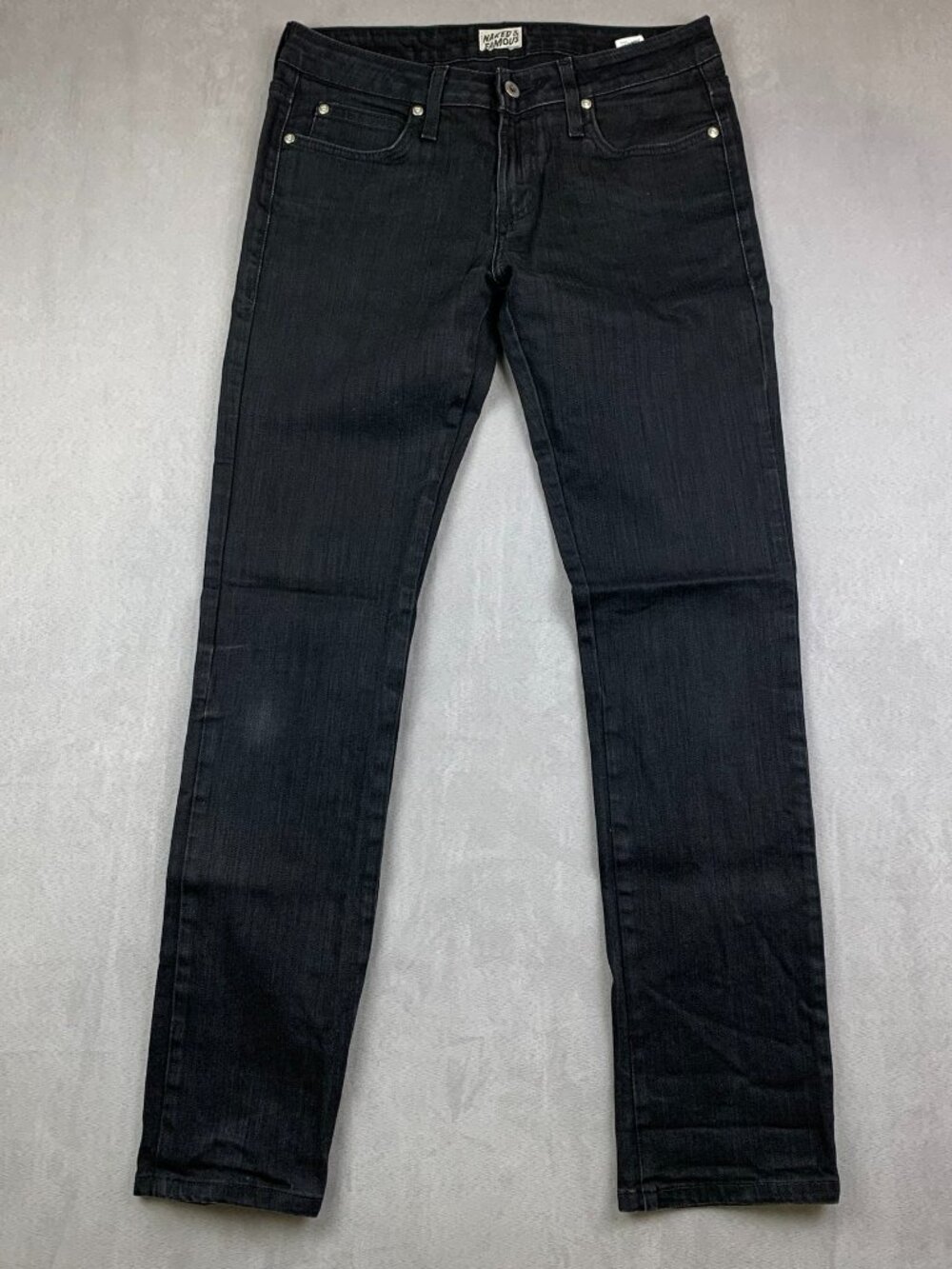 Naked & Famous Denim Men's Skinny Jeans — Black Wash